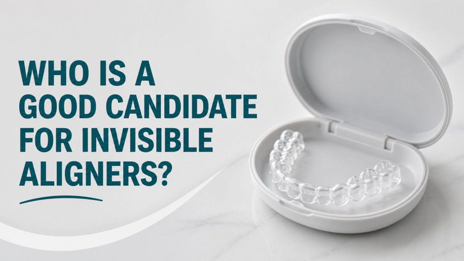 Professional consultation to determine Who Is a Good Candidate for Invisible Aligners? using a customized clear aligner treatment plan for discreet teeth straightening.