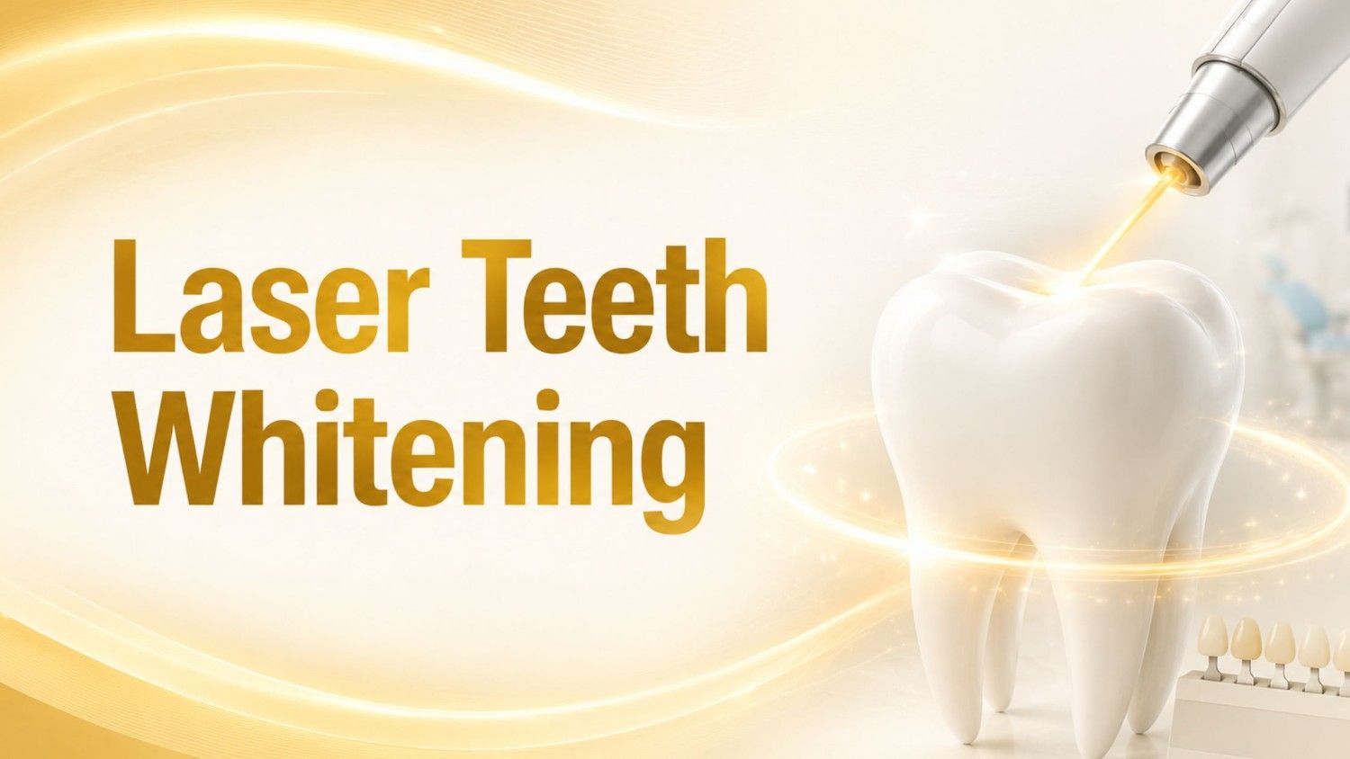 Advanced Laser Teeth Whitening Dubai treatment using laser technology to safely remove stains and create a brighter, whiter smile.